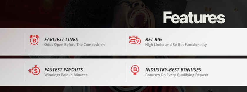 betonline sportsbook poker casino website features